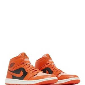 Jordan 1 Retro “Rush Orange” Sneakers (New In Box)